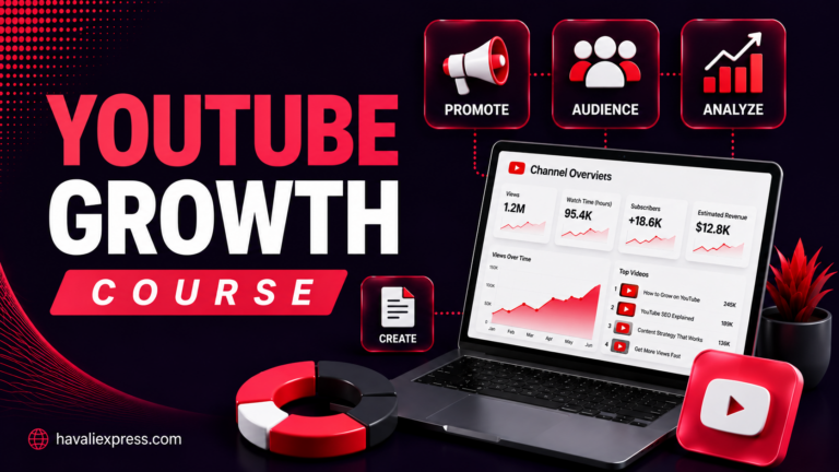 YouTube Growth Course: Grow, Engage & Monetize